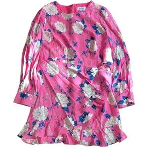 Yumi Kim Daphne Pink Silk Dress - Anthropologie